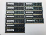 Lot Of 12 Hynix 8GB 2RX4 PC3L-10600R-9-11-E2 HMT31GR7CFR4A Memory Ram. Fixed Price $119.65.