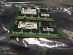 Lot Of Kingston 1GB DDR-2700 Sodimm Memory For Notebooks-tested Free Shp. Fixed Price $29.95.