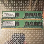 Promos DDR2 Dimm PC2-6400U 1GB (2X512MB) Ram V916764K24QCFW-G6. Fixed Price $25.00.