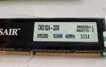 Corsair Xms 1GB DDR1 400MHZ CMX1024-3200V3.3 Retro Gaming Ram A14. Fixed Price $20.46.