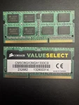Corsair Valueselect 16GB (2X8GB) DDR3 1333MHZ So-dimm Ram -CMSO16GX3M2A1333C9. Fixed Price $34.47.
