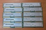 10X Samsung 256MB MR18R1628AF0-CM8 Rdram PC-800-40 Ecc Memory Rimm. Fixed Price $56.40.