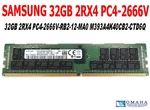 Samsung 32GB 2RX4 PC4-2666V-RB2-12-MA0 M393A4K40CB2-CTD6Q Server Ram Module. Fixed Price $140.00.