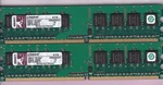 1GB 2X512MB PC2-4200 Kingston DDR2-533 KVR533D2N4/512 Desktop Ram Memory Kit. Fixed Price $6.50.