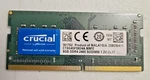 Crucial 8GB 1RX8 PC4-19200 DDR4-2400 Laptop Memory Tested. Fixed Price $24.99.