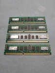 Lot Of (4) Kingston 8GB PC3-14900R DDR3 1866MHZ KTD-PE318/8G Ecc Ram #2826. Fixed Price $39.99.