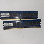 2X Nanya NT512T64U88A0BY-37B DDR2-533 512MB 1RX8 PC2-4200U-444-12-A1 Memory. Fixed Price $11.00.