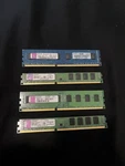 Kingston 8GB DDR3-1600 Desktop Memory Ram, 4X 2GB. Fixed Price $35.00.