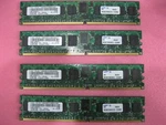 Lot Of Ibm 12R8255 1GB Dimm M338T2953CZ3-CD5M2 ( Total 4GB ) L2701. Fixed Price $109.00.