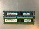 (4GB Total) Two Hp 2GB 2RX8 PC3-10600R-9-10-B0 Pn 500202-061 Ecc. Fixed Price $7.95.