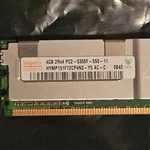 Pair Of Hynix Ram HYMP151F72CP4N3-Y5 Ac-c PC2-5300F-555-11. Fixed Price $12.50.