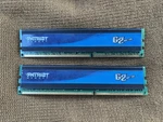 Pair Of DDR3 Patriot 1333MHZ 4 Gb Each Ram Memory (bench Tested Good). Fixed Price $20.00.