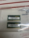 Corsair 16 (2X8GB) DDR3 Ram Sodimm PC3-10600 CL9 CMSO8GX3M1A1333C9. Fixed Price $62.99.