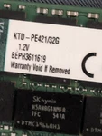 Kingston 32GB DDR4 KTD-PE421/32G Ecc Registered Dimm Server Memory Module. Fixed Price $96.00.