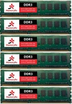 24GB (6 X4GB) DDR3 PC3-10600 Ecc Unbuffered Memory For Dell Precision T3500. Fixed Price $59.99.