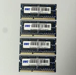 8GB (2X4GB) OWC1333DDR3S4GB PC3-10600 1333MHZ Sodimm Ram Memory. Fixed Price $12.00.