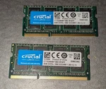 Crucial Micron DDR3-1866 Sodimm 8GB 204-PIN CT102464BF186D. Fixed Price $20.00.
