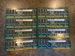 Vintage Memory Samsung Micro-systems 1GB PC100 Server Dimms (lots Of 8). Fixed Price $69.99.