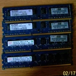 (2) Hynix & Elpida 4X2GB 2RX8 PC3-10600U-9-10-B0 DDR3 Ram Total 8GB. Fixed Price $10.99.