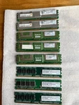 Apacer PC2-5300 1GB DDR2 667 Mhz Lot Of 8. Fixed Price $25.49.