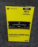 Corsair CMSX16GX4M1A3200C22 Vengeance Sodimm DDR4 Memory Module 16GB 3200MHZ. Fixed Price $89.99.