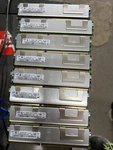 Lot Of 32 Samsung M393B1K73CHD-CF8 8GB 4RX8 PC3-8500R DDR3 Server Ram Memory. Fixed Price $350.00.