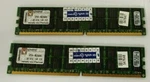 2X Kingston KTH-MLG4/4G 2GB PC2-3200 400MHZ DDR2 Ecc Server Memory Modules **. Fixed Price $27.90.
