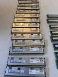 Lot Of 15 Samsung PC3-10600 DDR3 Ecc Reg Server Ram M393B1K70CHD-YH9 (128GB). Fixed Price $90.00.