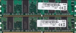 512MB 2X256MB DDR-266 Avant/ncr Memory Ram Kit PC-2100 AVM6432U51C5266K2-AP DDR1. Fixed Price $7.20.