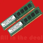 8GB 2X 4GB DDR3 1600MHZ PC3-12800 Desktop Memory Non Ecc Low Density Ram. Fixed Price $29.99.