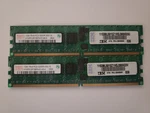 Hynix HYMP512R72BP4-E3 PC2-3200 DDR2-400 1GB Lot Of. Fixed Price $18.99.