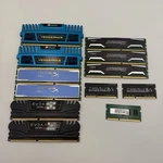 Lot Of 9 DDR3 Ram Desktop Memory Corsair Kingston Evga Crucial (6X4GB)(3X8GB). Fixed Price $59.99.