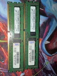 Ibm 8GB Kit 2X4GB DDR3-1333 PC3L-10600R Ecc Registered Server Ram Memory. Fixed Price $13.00.