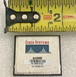 Cisco Systems Compact Flash Memory Card (64MB) 16-3099-01 THNCF064MBACBB. Fixed Price $19.99.