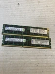 Samsung Ram 8GB Lot Of 2 M393B1K73DH0-YF8 PC3L 8500R 49Y1417 47J0138 Memory. Fixed Price $15.95.