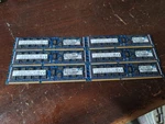 Lot Of 6-SK Hynix 16GB 2RX4 PC3L-10600R HMT42GR7BFR4A-H9 -server Memory. Fixed Price $119.85.