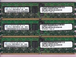 3GB 3X1GB PC2-5300P Samsung M393T2950CZA-CE6 DDR2-667 371-1919-01 Rdimm Kit. Fixed Price $11.98.