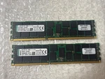 Lot Of 2KINGSTON 16GB 2RX4 PC3-12800R-11-11-E2 Ecc Memory. Fixed Price $65.00.