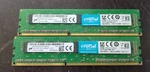 Lot Of -- 8GB (2X4GB) Micron/crucial 1RX8 PC3L-12800E Server Ram. Fixed Price $10.00.