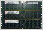 Hynix Korea 07 3X4GB=12GB Server Ram 2RX4 PC2-5300P DDR2 HYMP151P72CP4-Y5 Ab Ecc. Fixed Price $7.17.