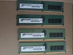 Dataram 16GB DDR4 Registered Ecc 2666V Server Memory (ram). Fixed Price $60.00.