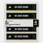 Corsair Ws 128GB 4X32GB DDR5-5600 Intel Xmp Ecc Rdimm CL40 CMA128GX5M4B5600C40. Fixed Price $3679.01.