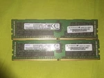 Samsung 32GB DDR4 PC4-2666V M393A4K40CB2-CTD7Y Server Memory Module Lot Of. Fixed Price $550.00.