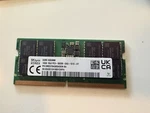 Skhynix DDR5 Sodimm 16GB 1RX8 PC5-5600B HMCG78AGBSA092N Laptop Ram. Fixed Price $175.00.