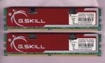 2X1GB PC2-6400 DDR2-800 Gskill Ram Kit F2-6400CL5D-2GBNQ G.skill Dual Rank. Fixed Price $9.90.
