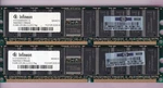 1GB 2X512MB PC2100R Infineon HYS72D64500GR-7-B Hp 261584-041 DDR-266 Ecc Reg Kit. Fixed Price $9.98.