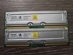 512MB Kit X 256MB Ecc Rdram PC800-45 800MHZ Rimmrambus Memory Module Toshiba. Fixed Price $18.17.