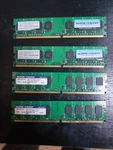 Lot Of Memory Chip Sticks DDR2 Ram 1GB 240 Pin Super Talent, Samsung 64MX8 CL5. Fixed Price $65.00.