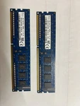 8GB Total Sk Hynix HMT351U7EFR8A-PB 4GB PC3L-12800E DDR3-1600 2RX8 Memory Ram. Fixed Price $30.00.