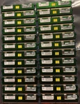 Lot Of Nanya 4GB DDR3 Ecc Rdimm PC3-10600R Server Ram NT4GC72B4NA1NL-CG. Fixed Price $24.99.